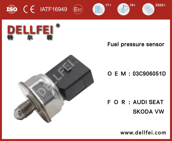 Auto Fuel Pressure Sensor 03C906051D for AUDI,SEAT,SKODA,VW