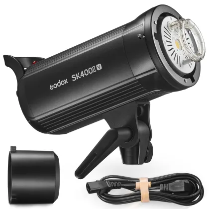 Godox SK400II-V 2.4G X System Professional Studio Flash for Photography and Videography