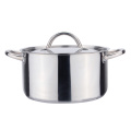 Nesting pot set polish induction cookware set