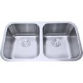 Under Mount Double Basin Two Bowl Sink