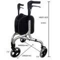 Medizinische 3 Räder Aluminium Petite Rollator