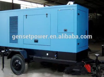 85kva to 625kva Volvo Silent Trailer Power Plant