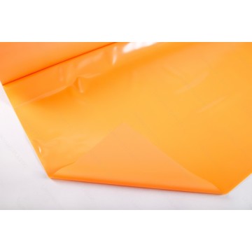 Película inflable de PVC naranja