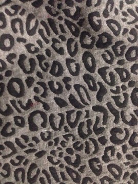 Classic T/C leopard skin design jacquard fabric