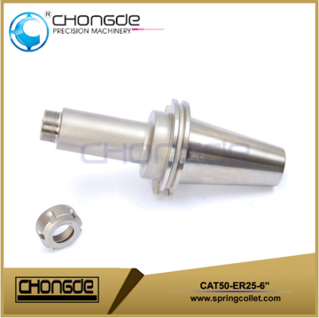 Pemegang Alat Mesin CNC Collet Chuck CAT50-ER25-6" Ketepatan Tinggi