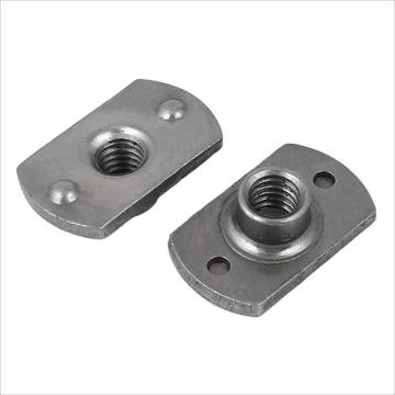 M6 Carbon Steel Slab Base T-Shaped Weld Nuts