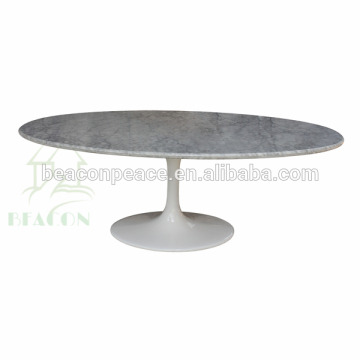 Hotsale Marble Oval Tulip Dining Table