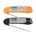 logo custom digital BBQ oven thermometer with foldable probe