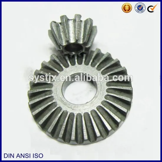 China supplier steel 1:2 1:3 1:4 set bevel gear