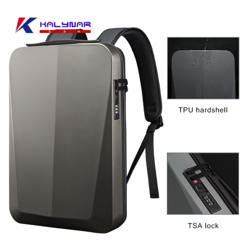 USB-oplaadinterface Anti-deft Hard Shell Backpack