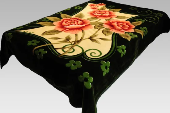 Beautiful Flower Pattern Super Soft Blanket