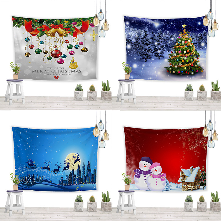 Christmas Ornaments Background Cloth 