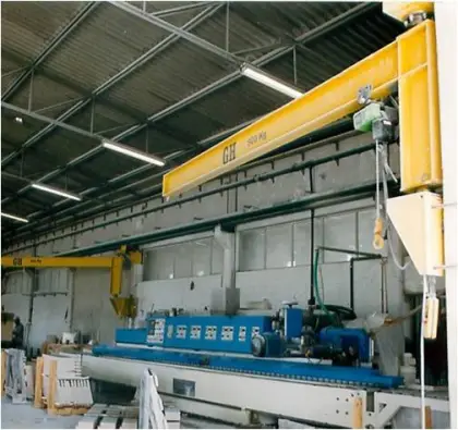 10ton Construction Machinery wall running crane & Arm Slewing Jib Crane