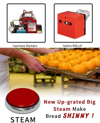 Pastries and Bakery Production Line/French Bread Bakery Equipment/French Baguette Bakery Oven