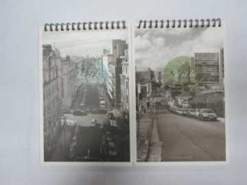 2 Subject Hardcover Spiral Notepads/steno pads/scratch pads College Ruled 