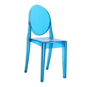 Современные хрустальные пк пластиковые обеденные стулья для вечеринок с призраками