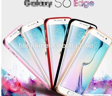 Cheap dual Mobile Phone bumper Case cover for Samsung Galaxy S6 edge from china shenzhen