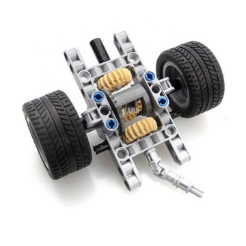 Stemedu MOC High-Tech Differential Kit - Building Block Toy Bricks Educational Car Compatible with LEGO-Compatible Systems