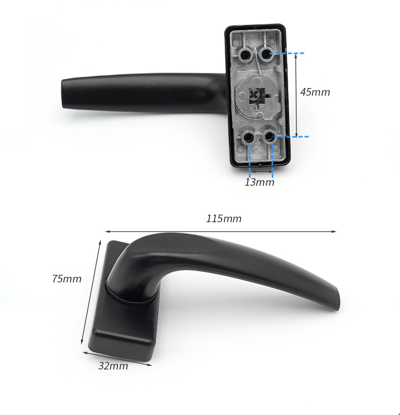 Casement window handles and door accessories