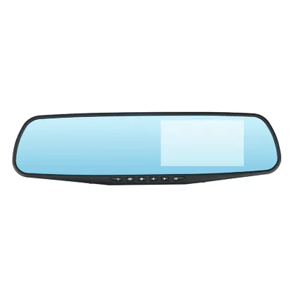 4.3" Rearview Mirror Dual Lens DVR Camera - 1080P Car Dash Cam