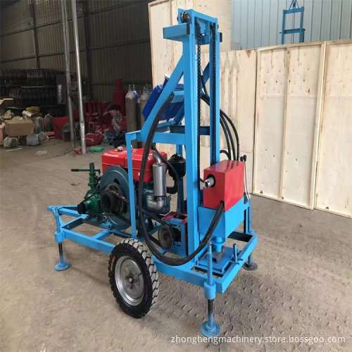 22 Horsepower Traction Hydraulic Drill Rig Machine - High Quality Mining Drilling Equipment