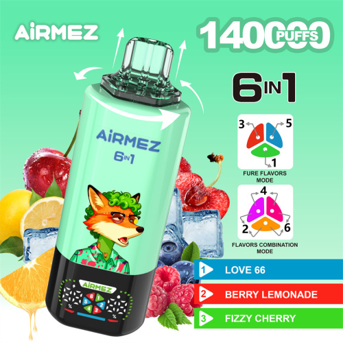 Airmez FOX 6 U 1 Vape za jednokratnu upotrebu