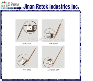 Fryer high temperature thermostat