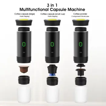Handheld Capsule Coffee Machine For Kitchen Appliances