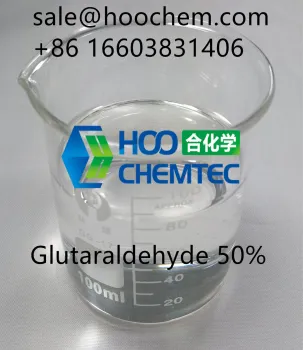 Bactericide Glutaraldehyde 50% CAS 111-30-8-HOOCHEMTEC