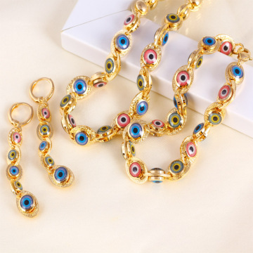 Xuping Fashion Jewelry Set Made From Copper Alloy