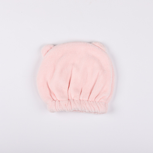 Microfiber kids dry hair cap