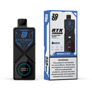ZOOY RTX 30000 Puffs Disposable Vape Wholesale Netherlands