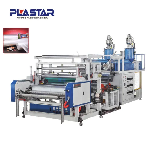 Reliable performance pe/pvc stretch film machine