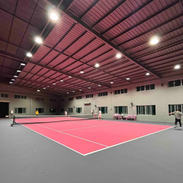High Density Indoor Red Tennis Floor Mat