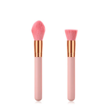 Vegan Flat Flame Custom Logo Makeup Brush