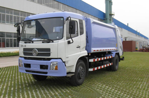 Camion poubelle à compression de 12 tonnes