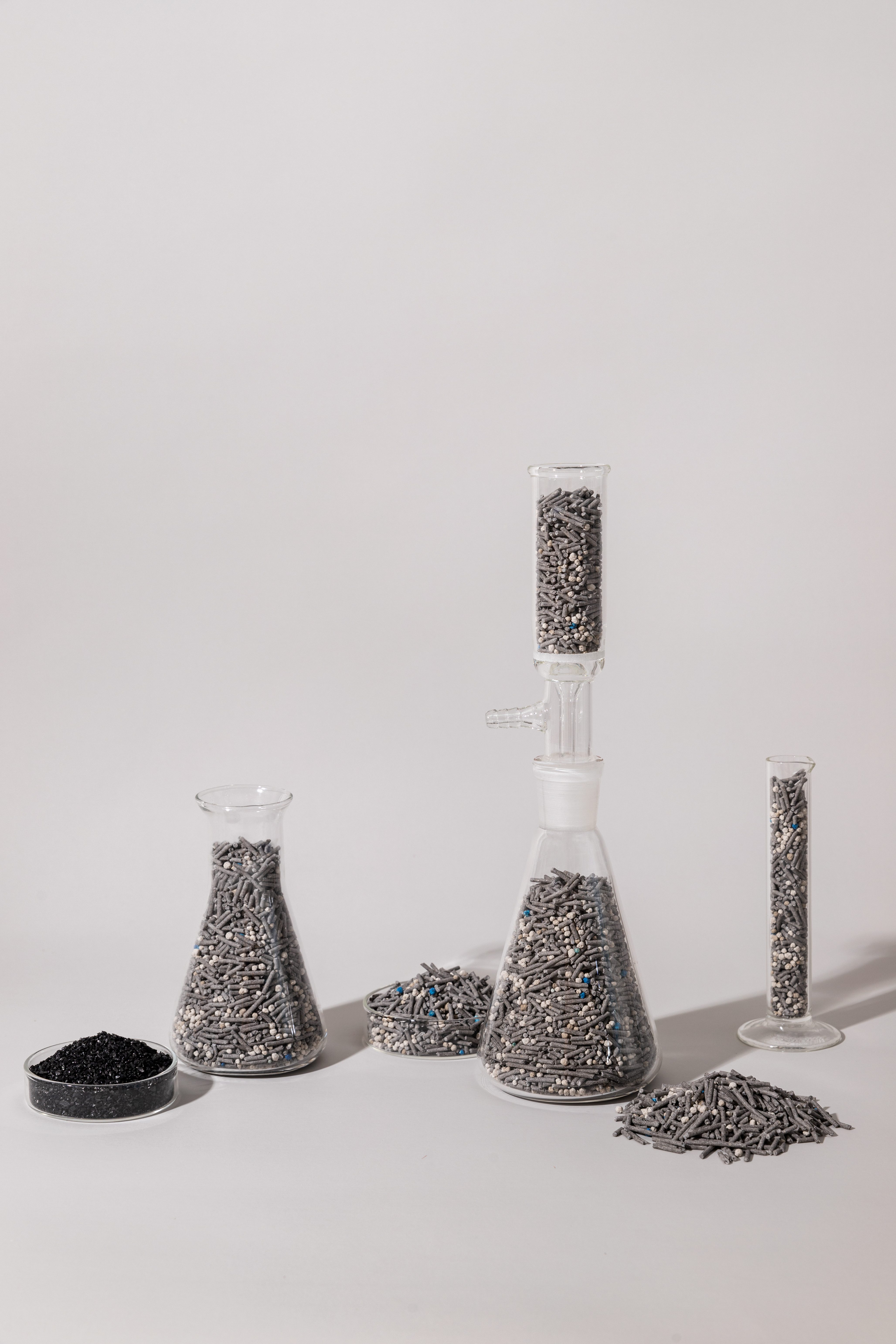 Arena para gatos aglutinante de tofu natural para un hogar fresco