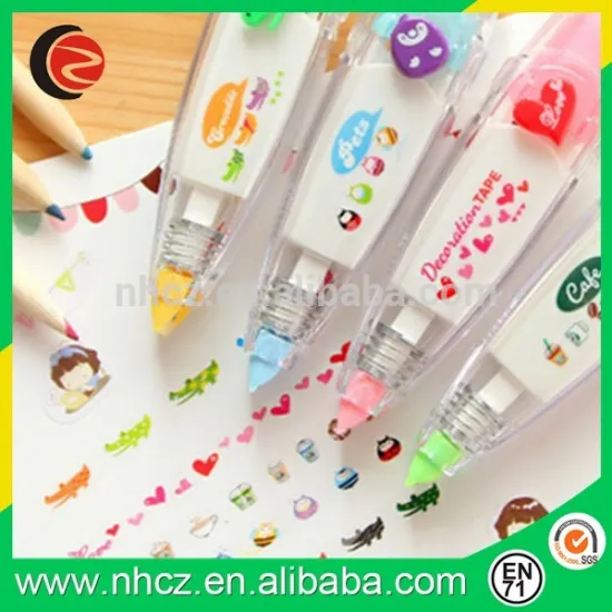 2016 cheap plastic office Correction Tape