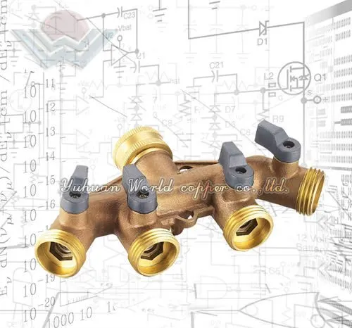 WD-3103 Superior Brass Manifold Ball Valve