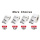 4x6 self adhesive direct thermal barcode label fanfold shipping
