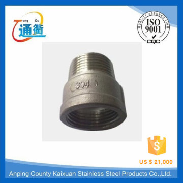 male and female threaded stainless steel pipe nipples 3 4 npt