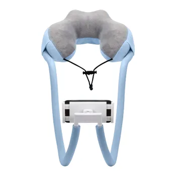 Universal Adjustable Neck Pillow Phone Holder - Travel Pillow Neck Support