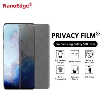 Film per la privacy per Samsung Galaxy Note 20 e Nota 20 Ultra: tocco anti-spy, sensibile, protezione degli occhi