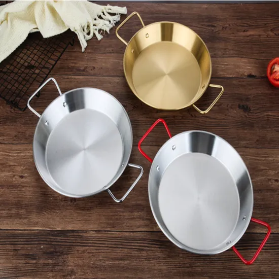 Double Ear Pot Stainless Steel