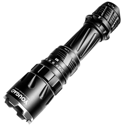 WARSUN Hunting Flashlight: 1000 Lumen, High Brightness, Waterproof IP66, Tactical & Long Range LED Light