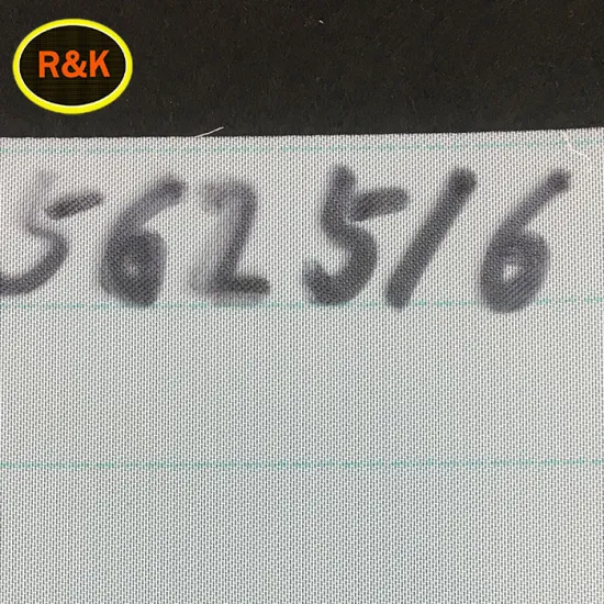 Plain weave filter 100% polyester material 16 shed forming fabric screen for paper