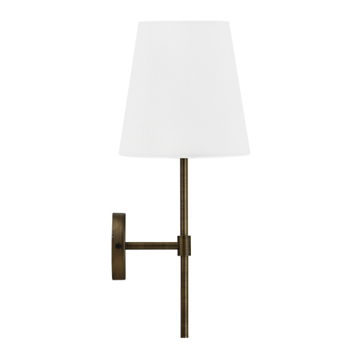 Luzes de parede de metal escovado Scones de parede ao lado da luz