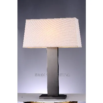 Metal Modern table pendant lamp in matte black finish