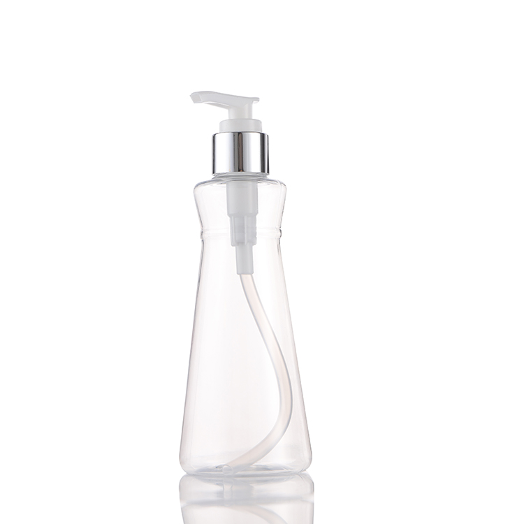 Уникальный новый дизайн 200 мл пустого пластикового пластикового шампуня бутылки для кузова с насосом с крышкой дозатора
