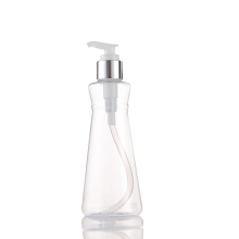 einzigartiges neues Design 200 ml leerer Haustier Plastik Shampoo Body Lotion Flaschen mit Pumpenspenderdeckel